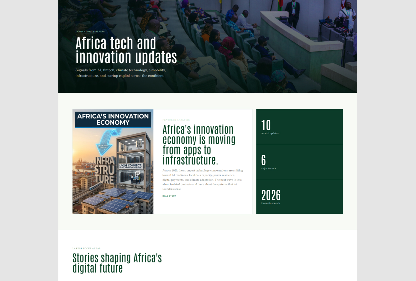 Innovate Africa Corps project presentation one
